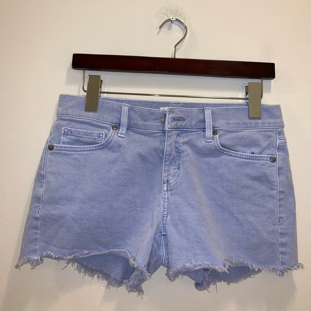 LOFT Light Blue Jean Shorts size 25 - Picture 2 of 11